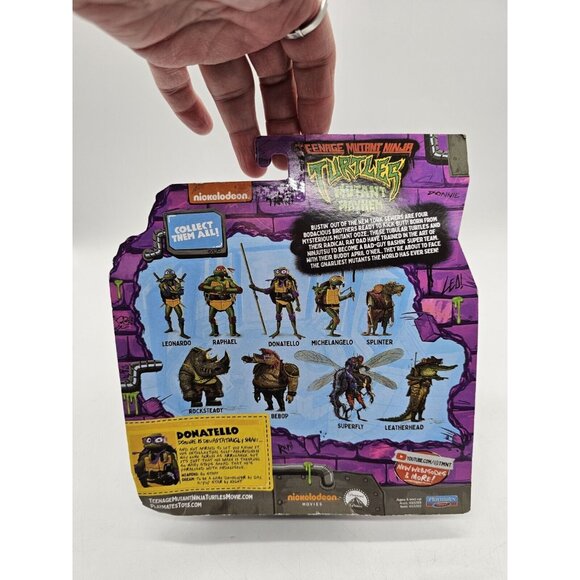 Teenage Mutant Ninja Turtles Donatello Mutant Mayhem Action Figure New - Picture 4 of 7